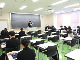 授業風景（基礎看護学実習Ⅰ）